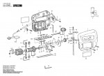 Bosch 0 603 230 203 Pst 54 Jig Saw 220 V / Eu Spare Parts